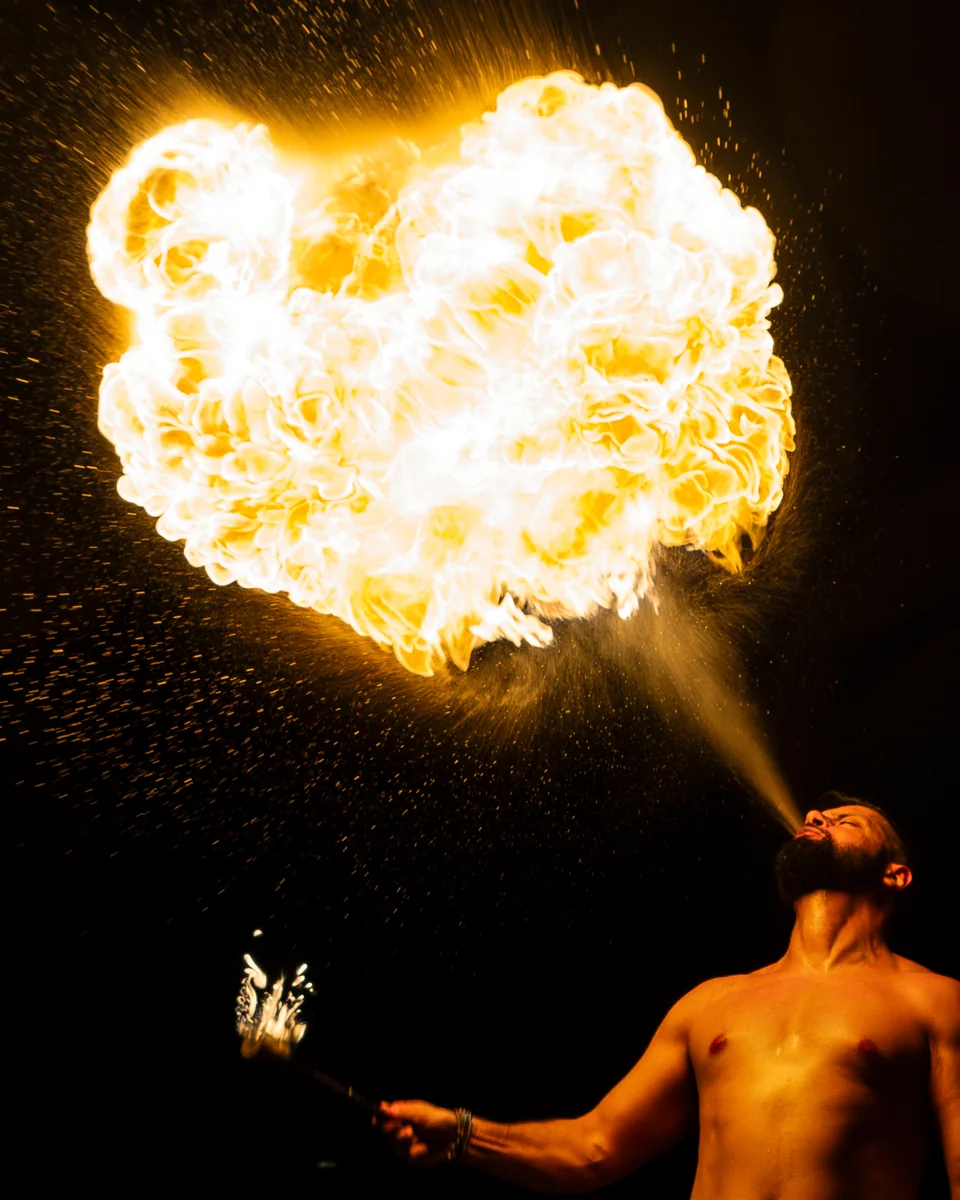 Fire Breather — photography by Cameron Cloud