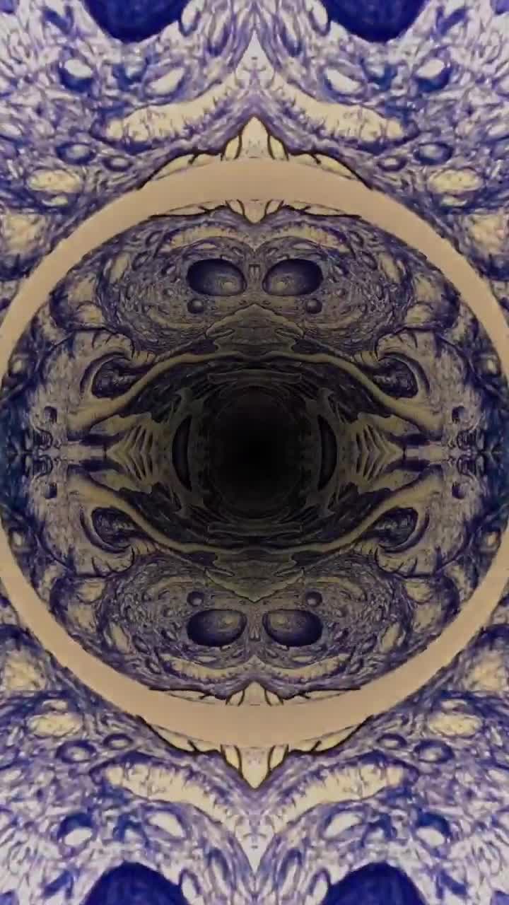 An experimental visual world created by Cameron Cloud
